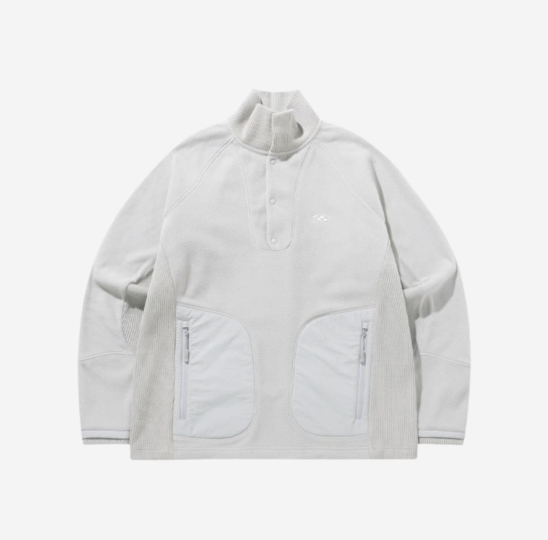 산산기어 컴파운드 플리스 탑 라이트 그레이 - 23FW 1size 상품이미지1