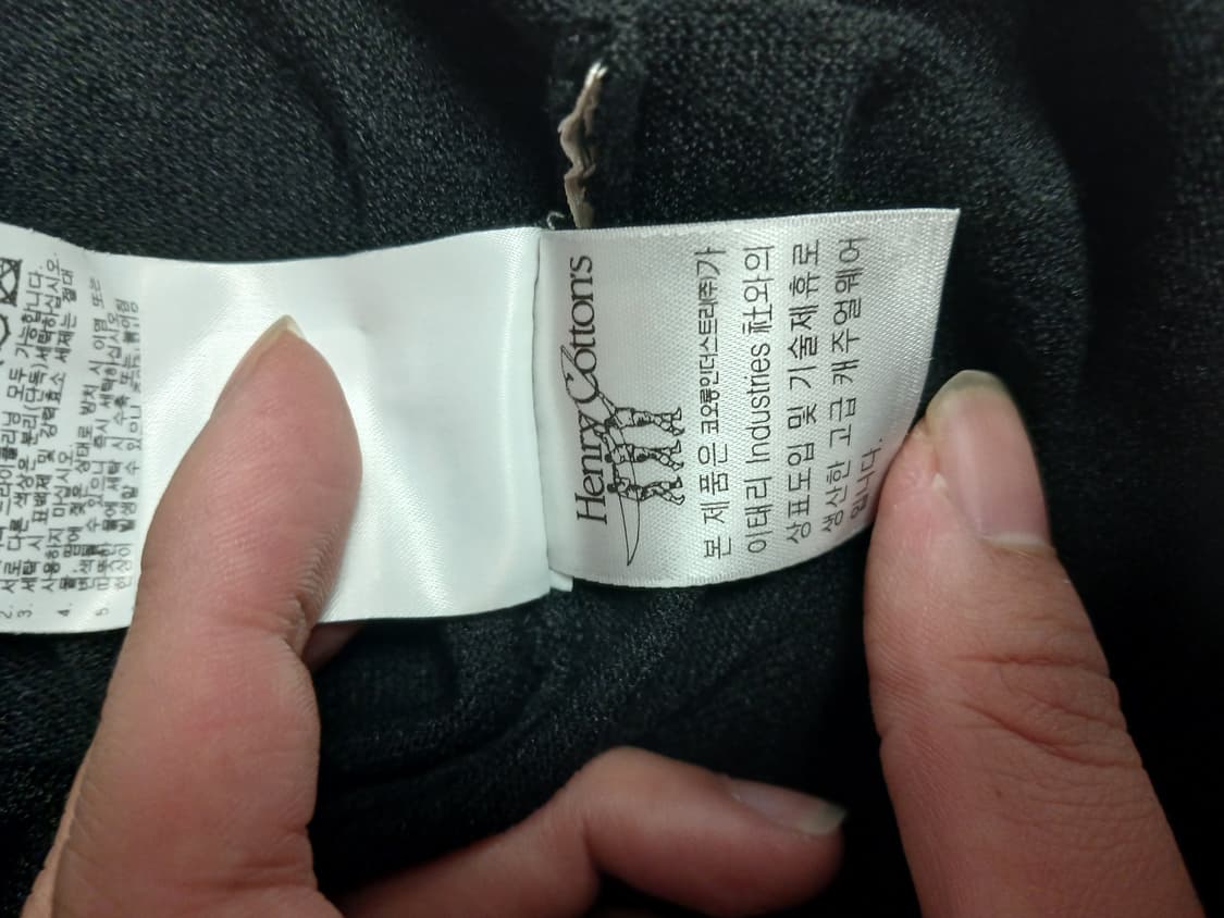 헨리코튼 반팔 카라 니트 52 상품이미지6