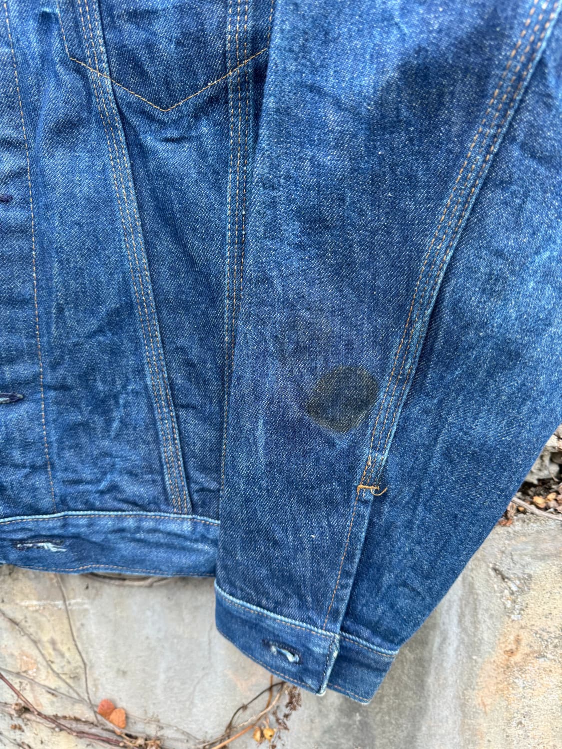 80s 칼하트 빈티지 ju108 인디고 워크 데님 트러커 자켓 상품이미지7