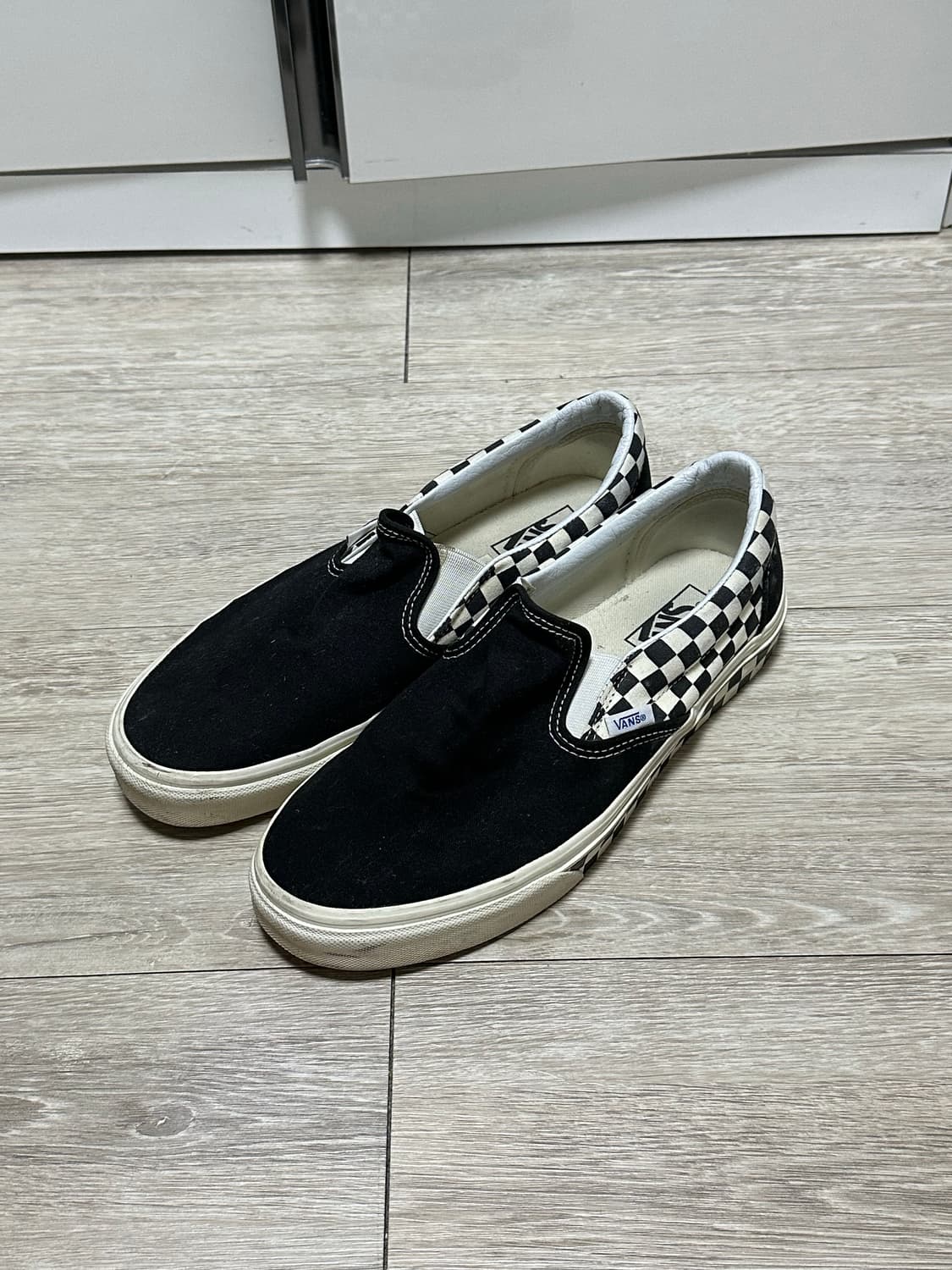 280 반스 사이드테잎 슬립온 체커보드 상품이미지1