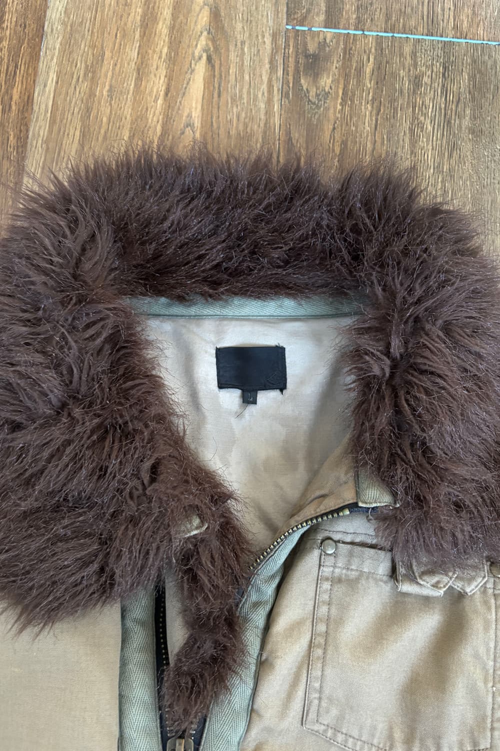 Fur Trimming Piping Jacket 상품이미지6