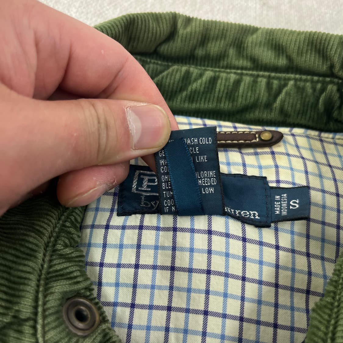 95 폴로랄프로렌 코듀로이 퀄팅 자켓 상품이미지3