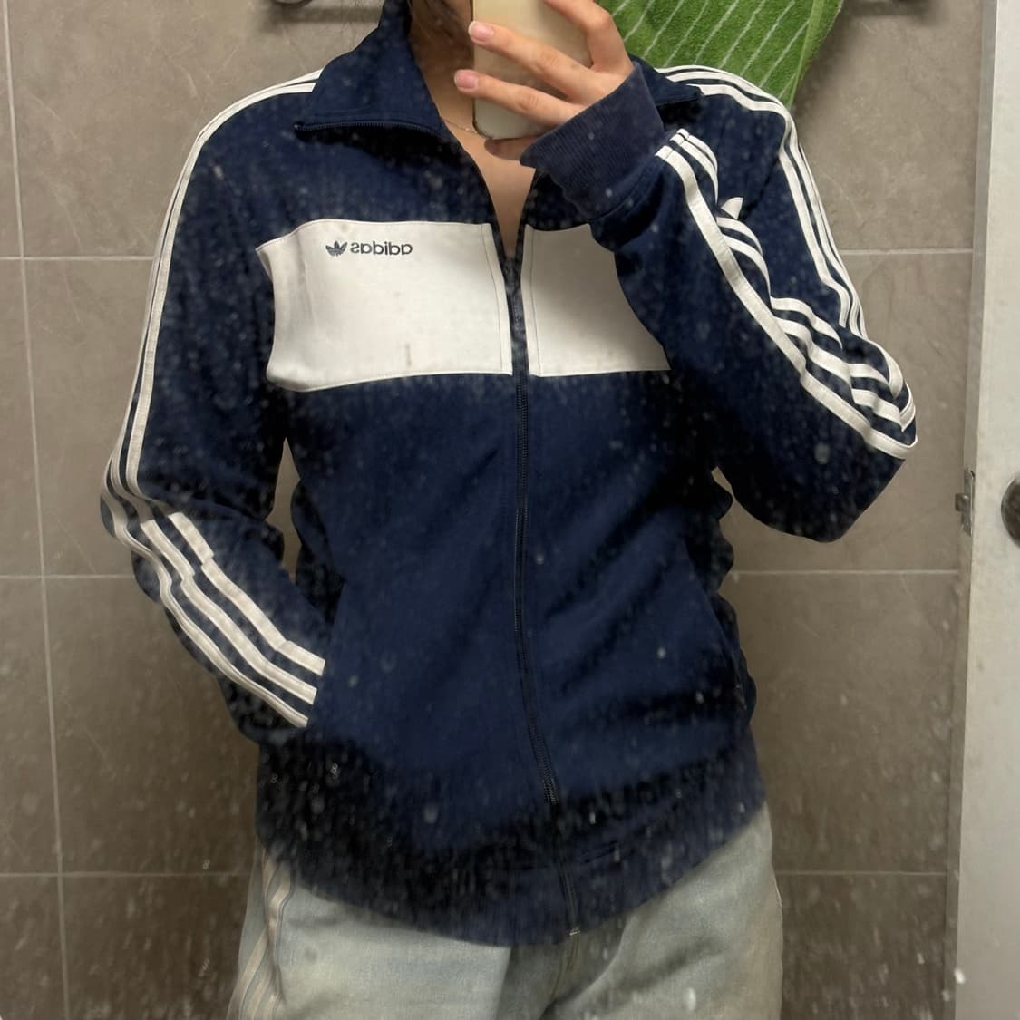 아디다스 파이어버드 네이비 화이트 져지 95 상품이미지1