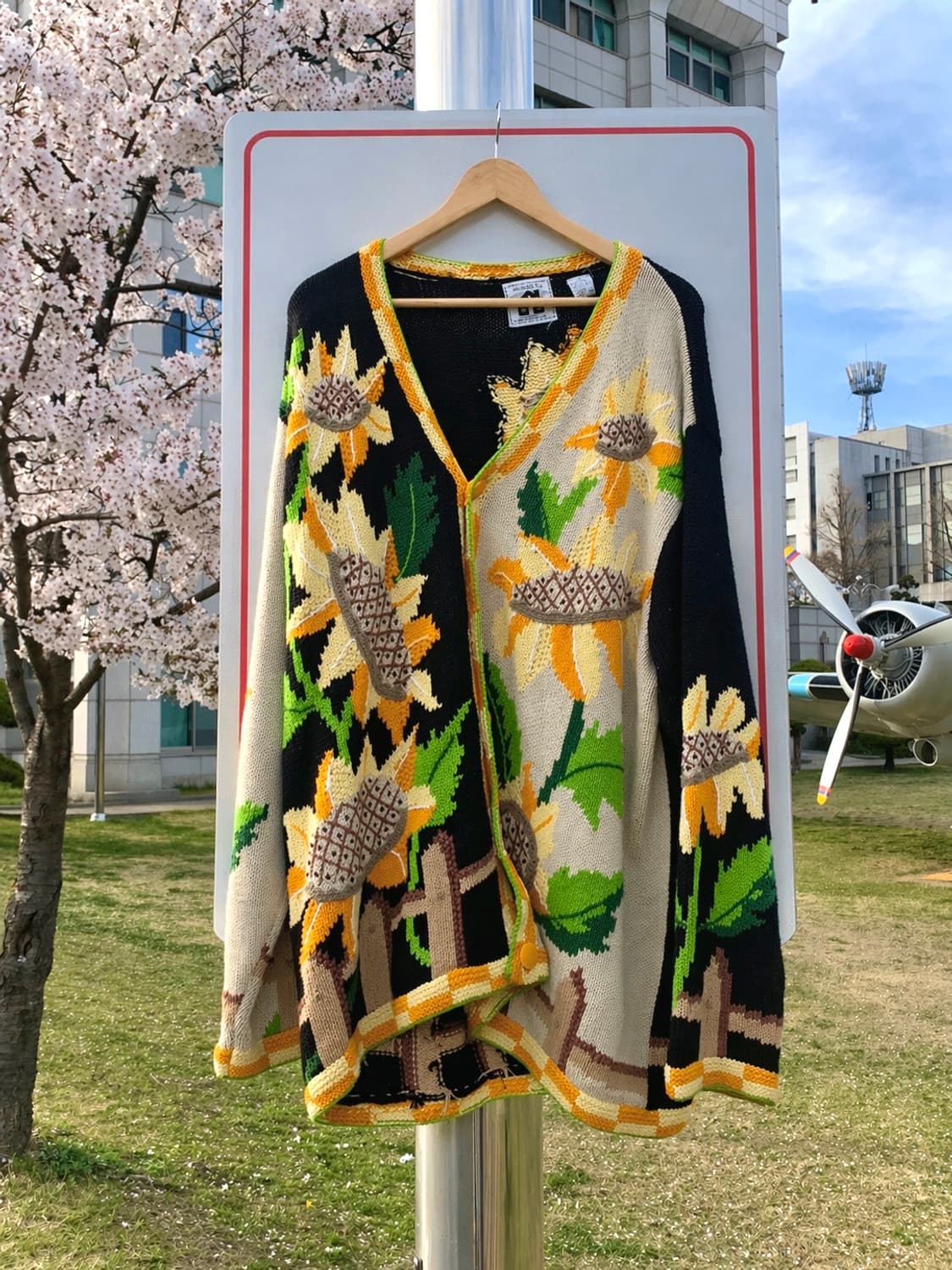 Storybook knit house 해바라기 가디건 상품이미지1