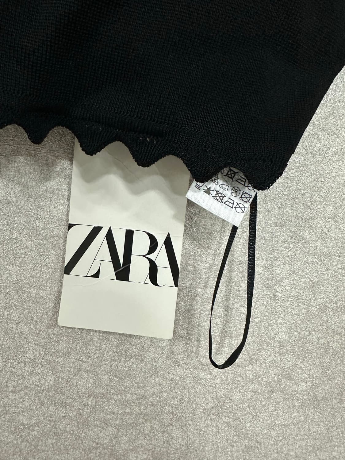 (새) 자라 니트 브라탑 XS 상품이미지4