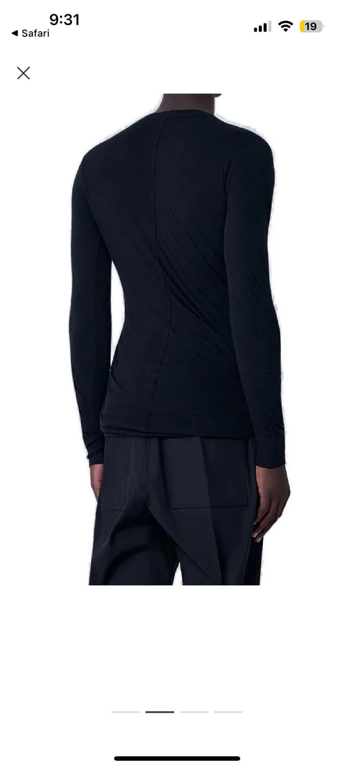 Rick owens double layer long sleeve Xl 상품이미지2