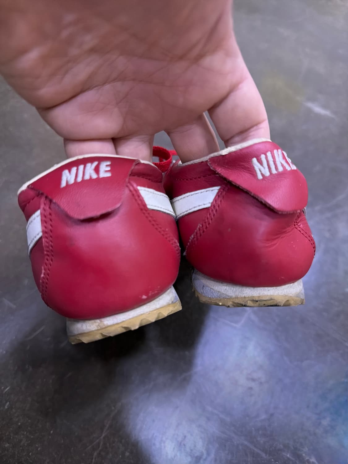 나이키 클래식 코르테즈 레더 레드 화이트 스니커즈 240 상품이미지7