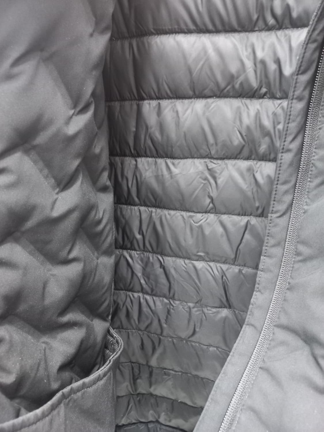 밀레 경량 패딩 남105 블랙 상품이미지2