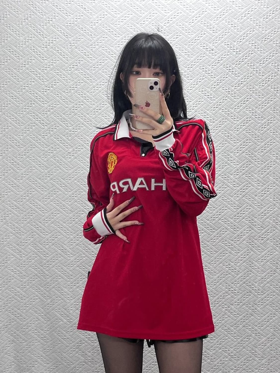 엄브로 레트로 맨체스터 유나이티드 유니폼 반팔티 2XL C11902 상품이미지1
