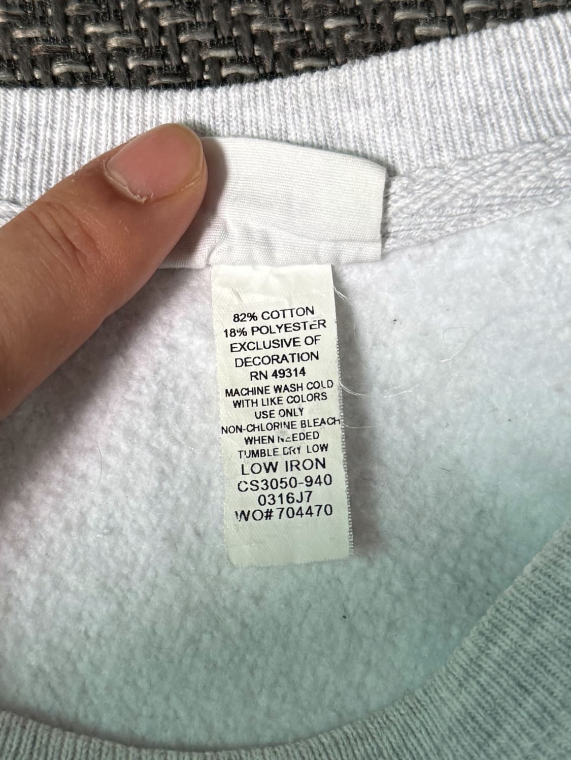 챔피온 리버스위브 빈티지 스웻셔츠 (105-110) 상품이미지5