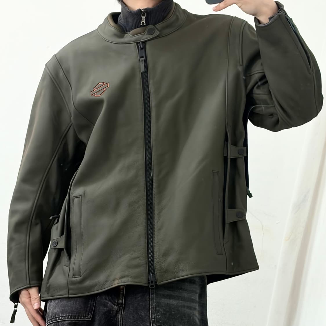 할리데이비슨 패러다임 벤트 2.0 가죽 자켓 상품이미지3