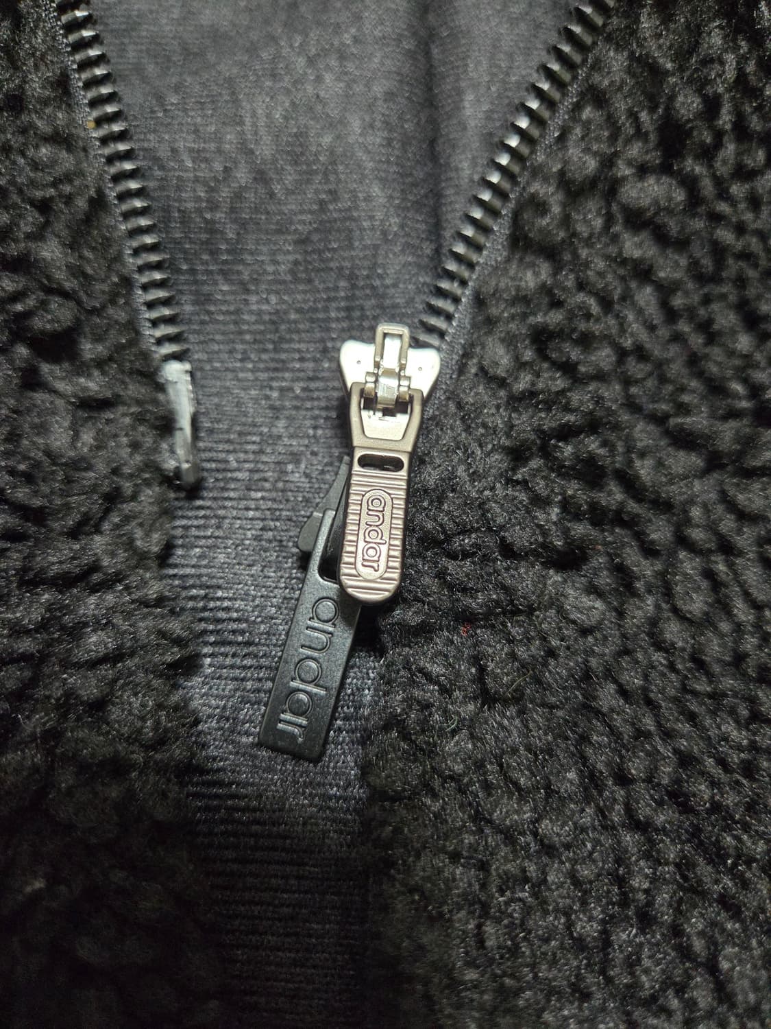 안다르 서스테이너블 쉐르파 롱 코트 상품이미지8