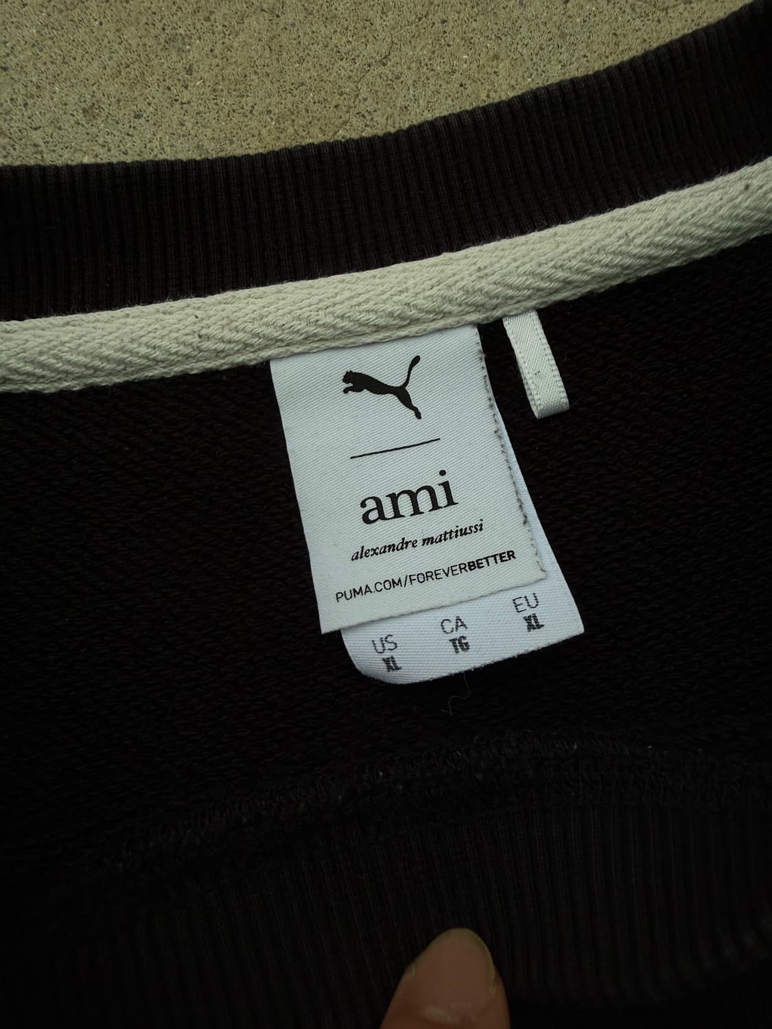 Puma X Ami 푸마 아미 콜라보 맨투맨 상품이미지3
