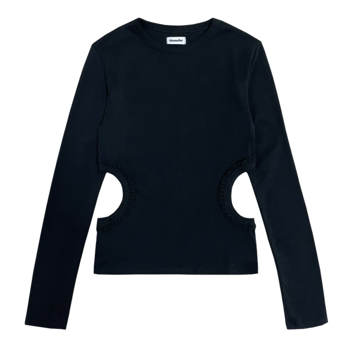 체메씨 레이스 홀 롱 슬리브 상품이미지1