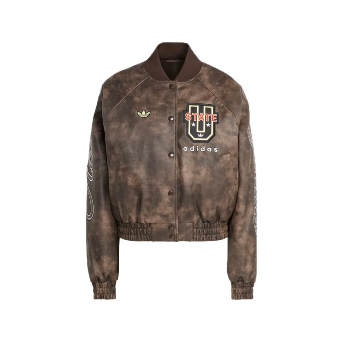 (XS) ADIDAS LEATHER JKT 아디다스 레더 점퍼 상품이미지1