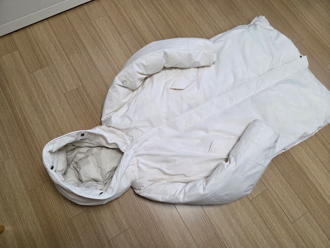 블랙야크 콜드 제로 레이디 구스  다운 롱패딩 상품이미지2