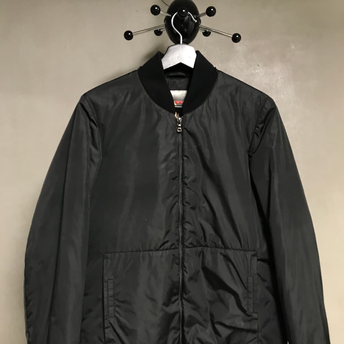 프라다 블랙 봄버 자켓 42 상품이미지2