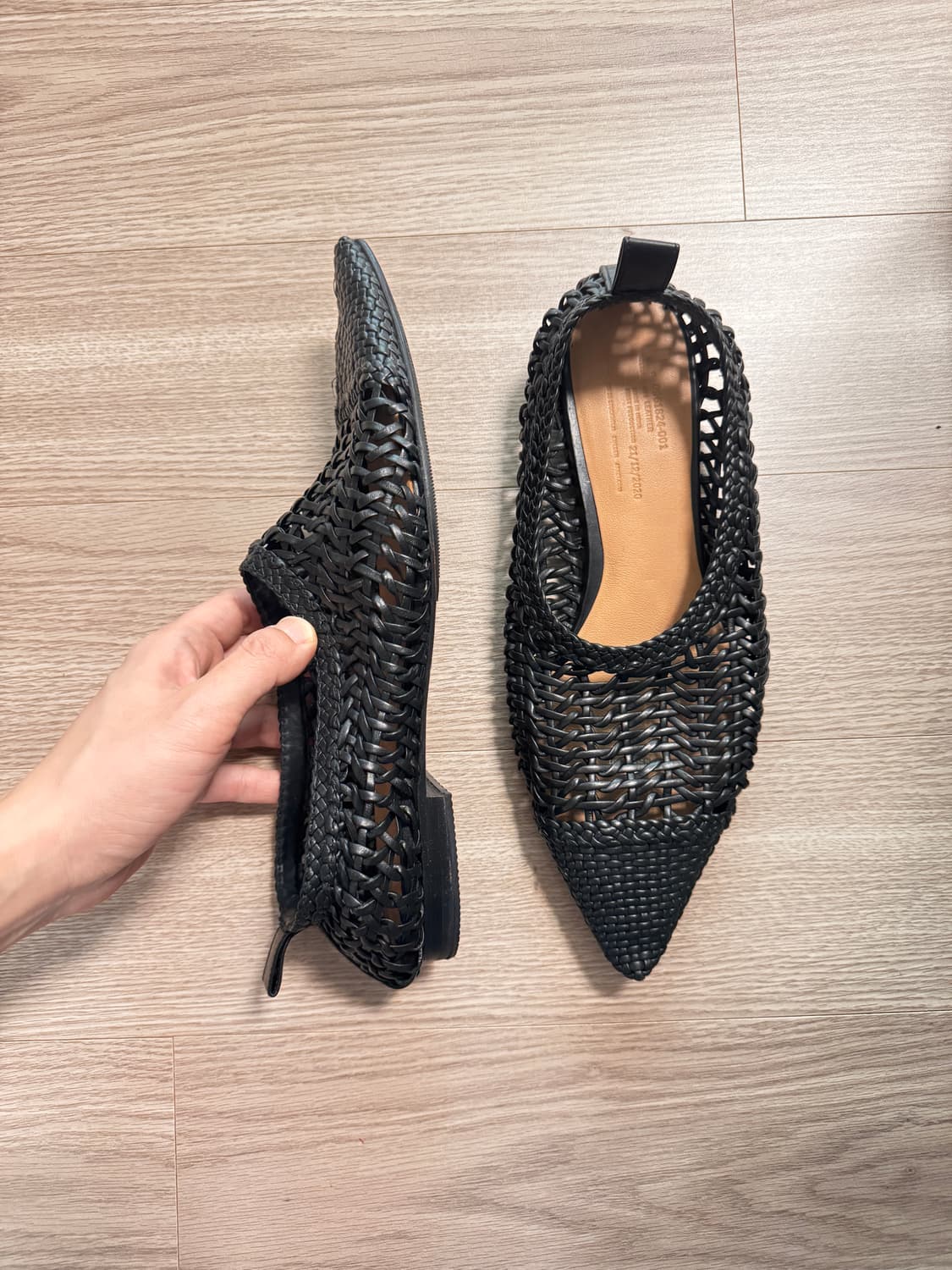 Arket 레더 브레이드 플랫슈즈 상품이미지2