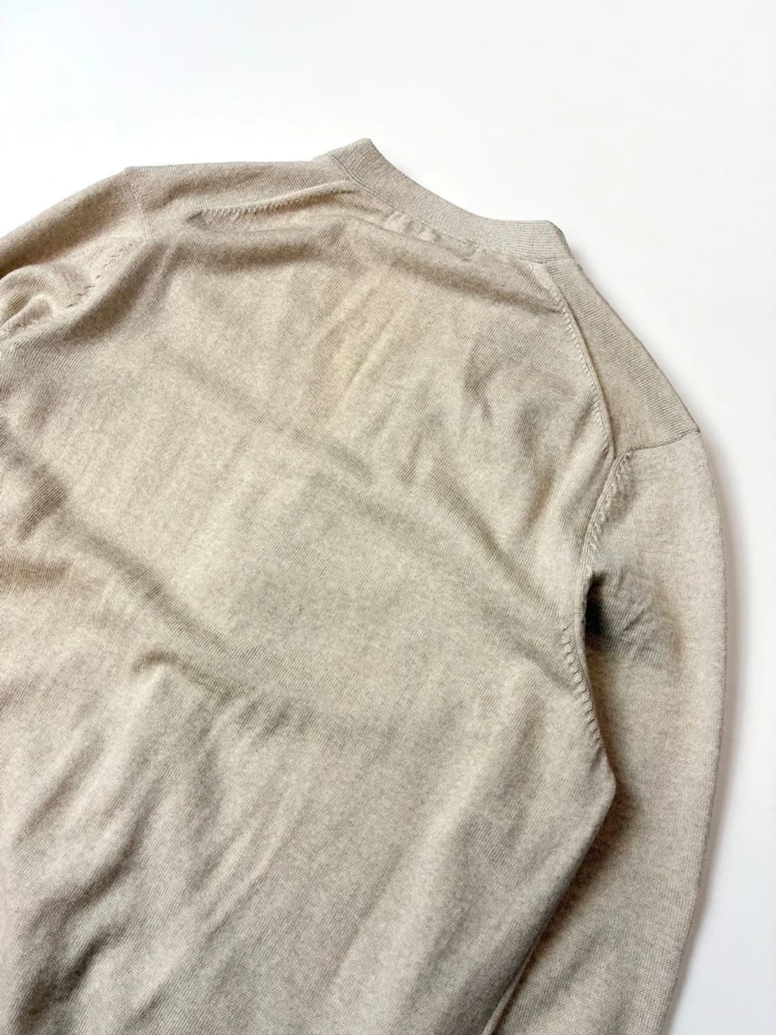 메종키츠네 폭스 패치 레귤러 니트 가디건 PN5703    상품이미지5