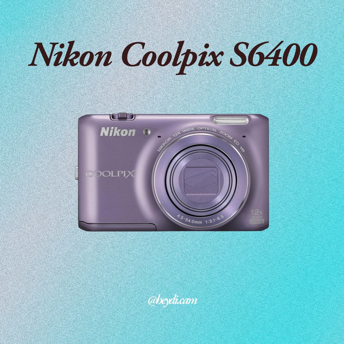 Nikon Coolpix S6400 니콘 쿨픽스S6400 퍼플 상품이미지1