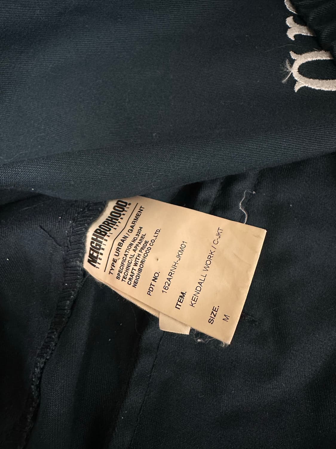 (M)네이버후드 켄달 워크 자켓 네이비 상품이미지7
