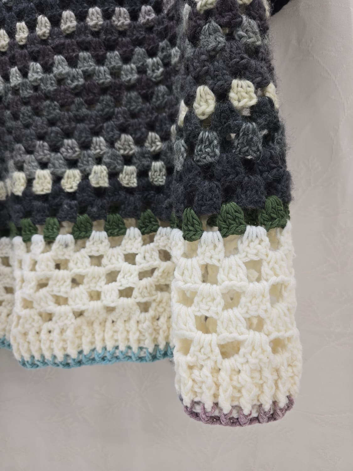 핸드메이드 크로셰 뜨개 반팔 상의 상품이미지4