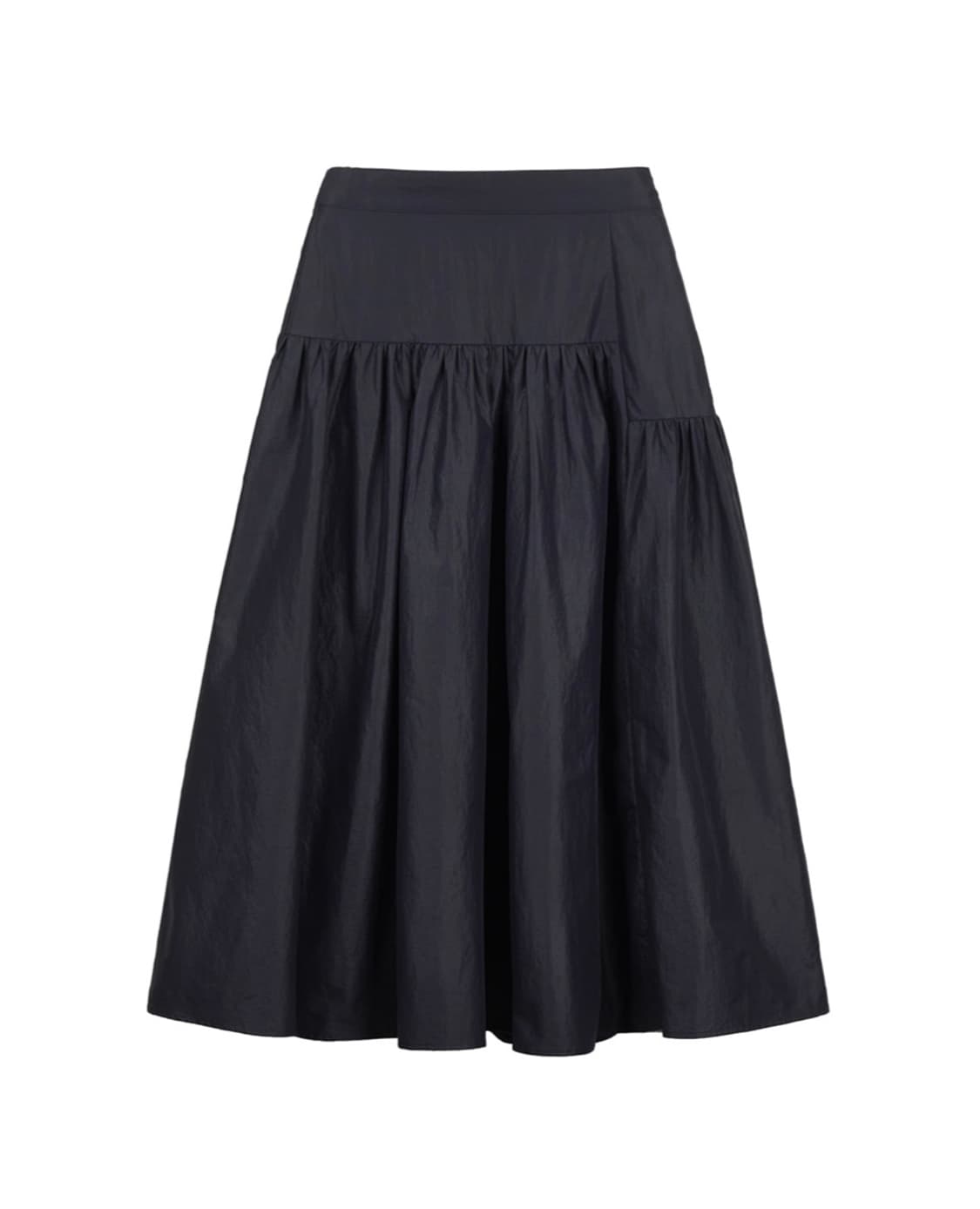 Cosmoss 코스모스 코티드 셔링 스커트 (블랙) s사이즈 상품이미지1