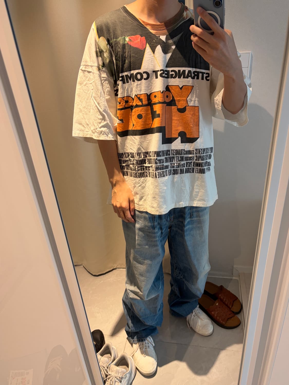 더블렛 프린팅 티셔츠 상품이미지4