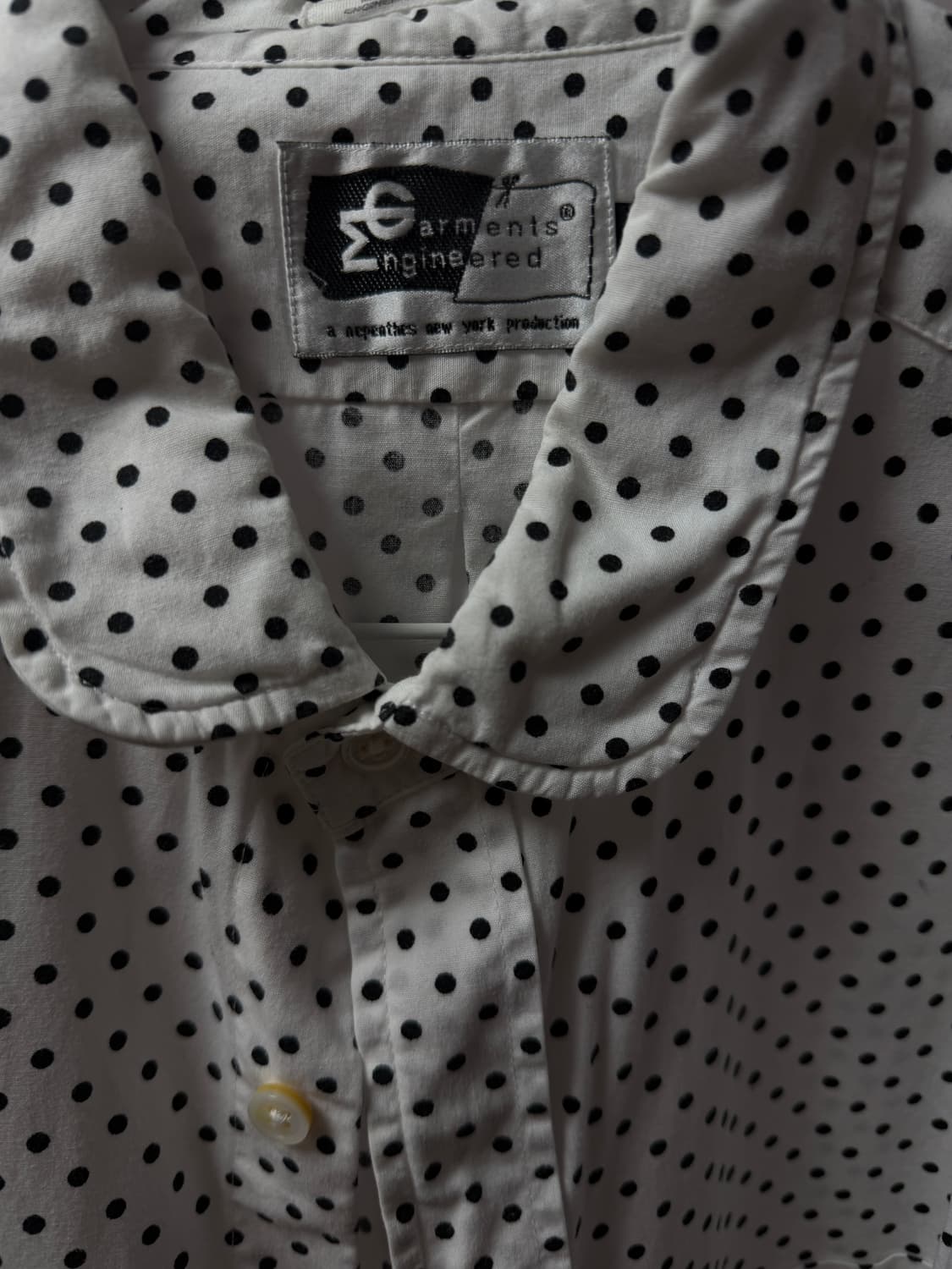 엔지니어드 가먼츠 도트 셔츠 상품이미지1