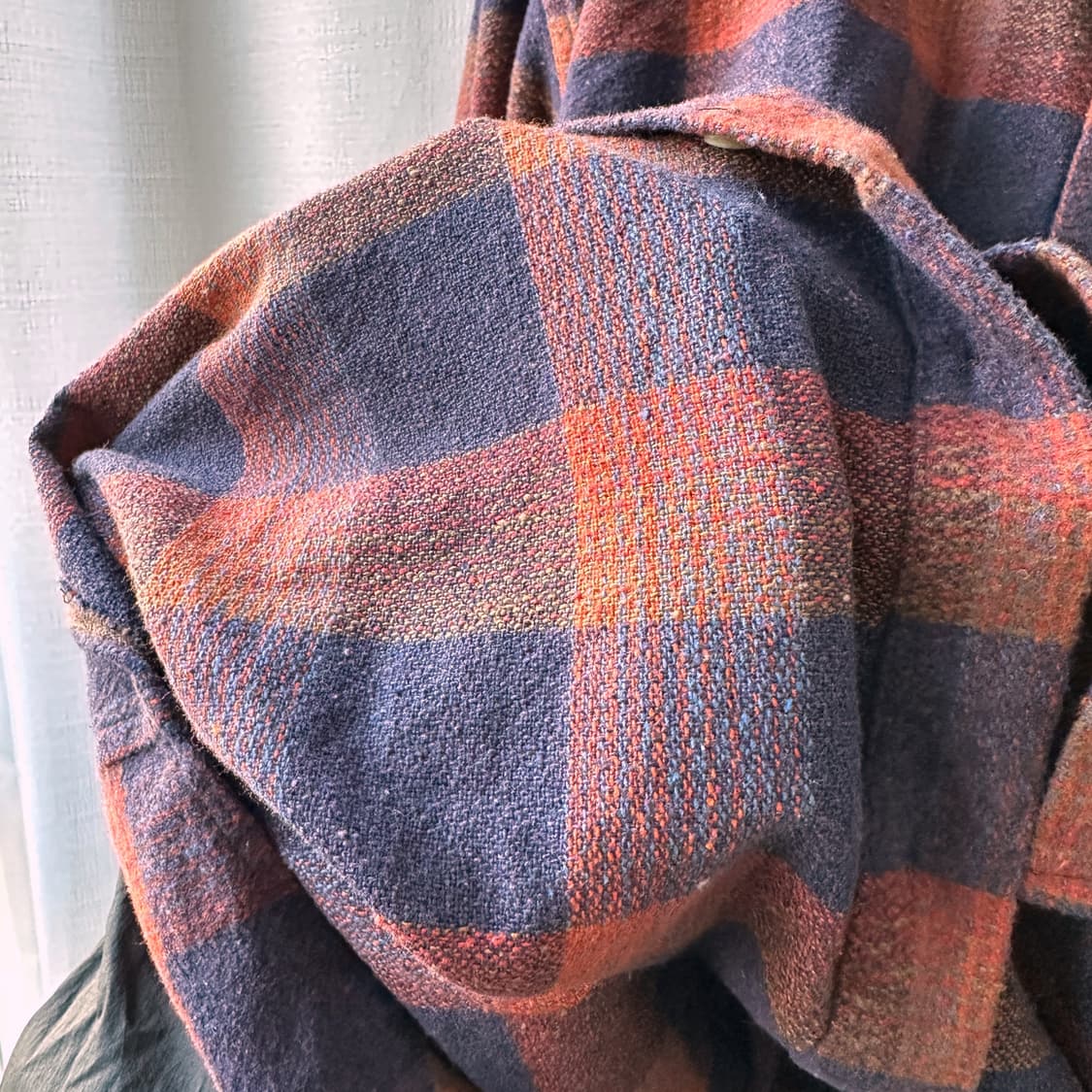 말보로 클래식 90s 빈티지 플란넬 체크 셔츠  상품이미지7