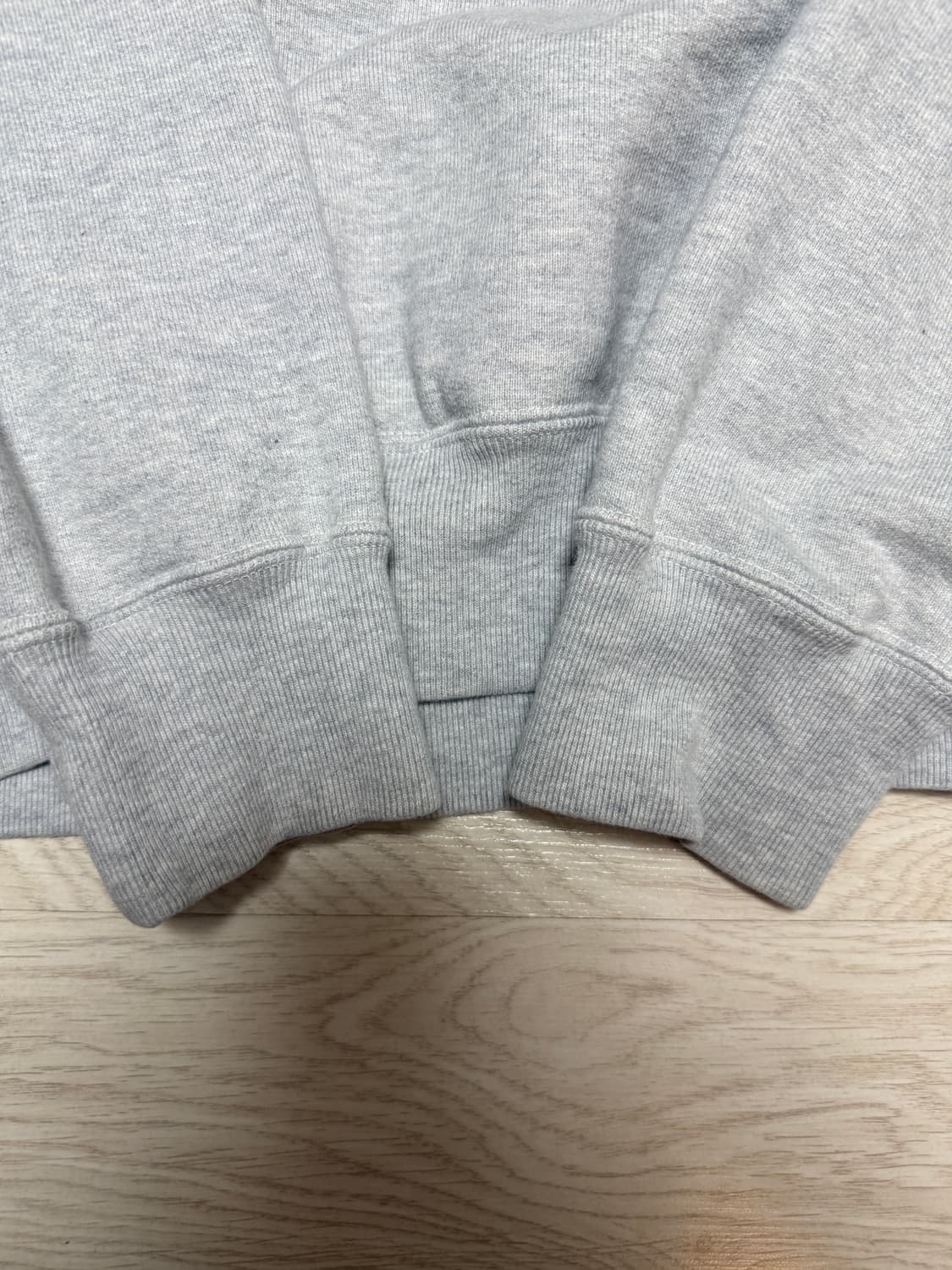 auralee 오라리 그레이 후드 스웻 팝니다 상품이미지2