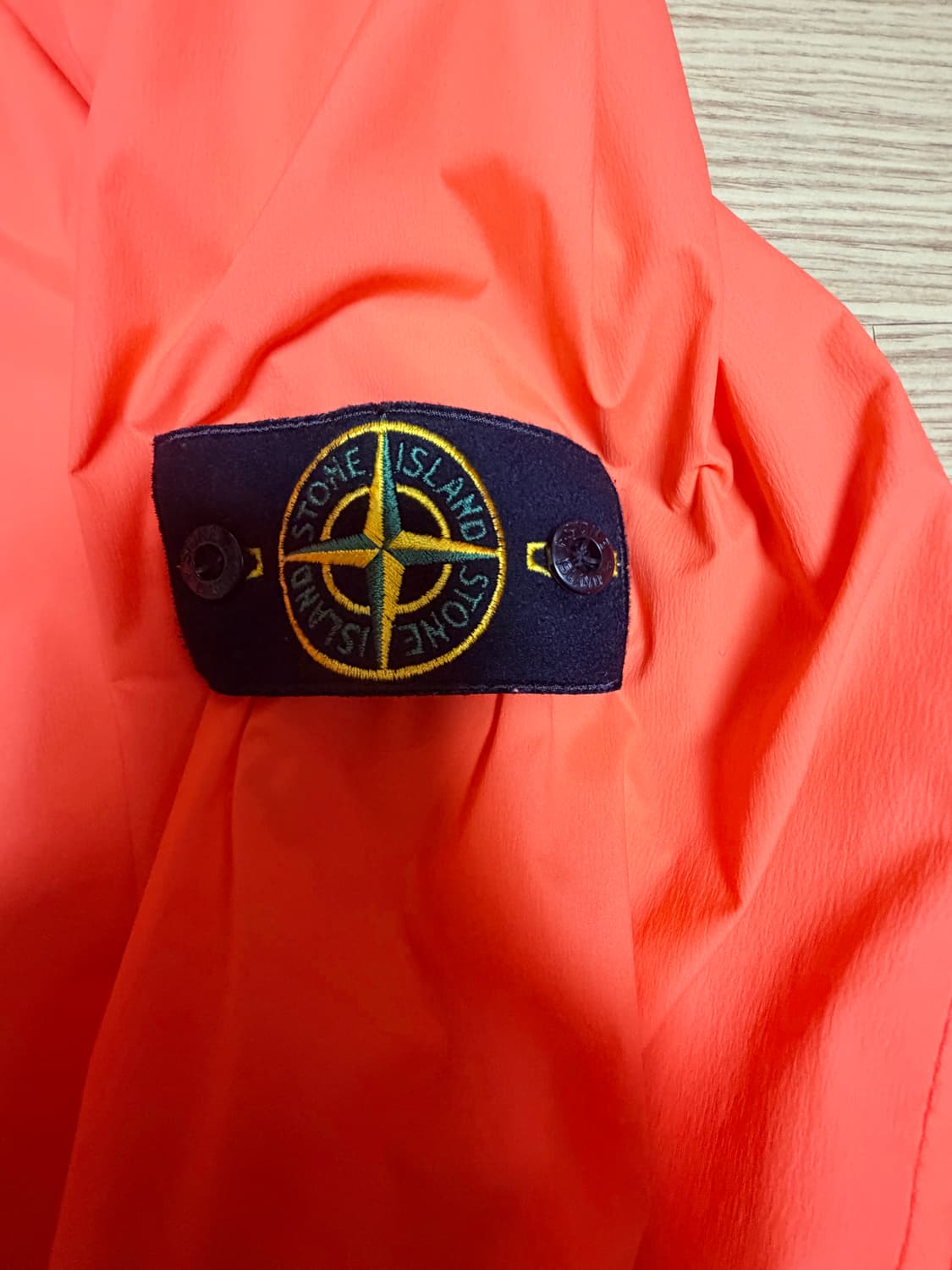 20SS 스톤 스킨터치나일론후드자켓 오렌지(L) 상품이미지5