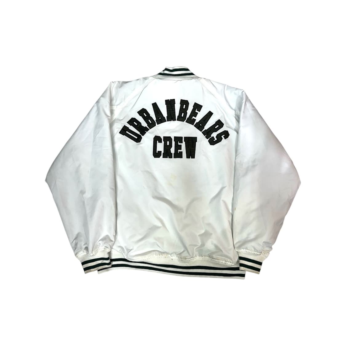 일본 빈티지 화이트 그린 리버시블 양면 바시티 올드스쿨 점퍼  상품이미지8