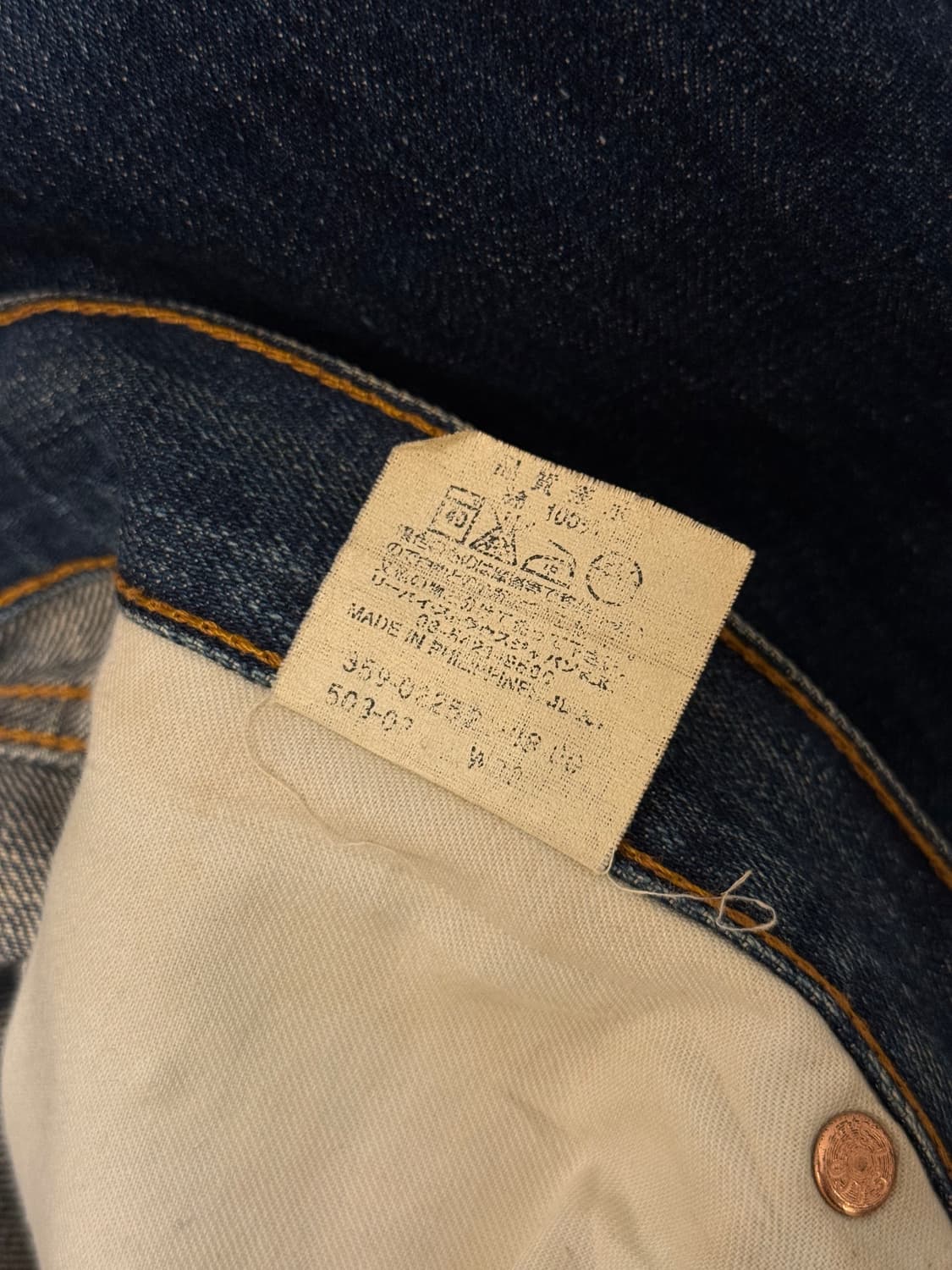 Levi's 503 Loose Straight Denim Pants 상품이미지8