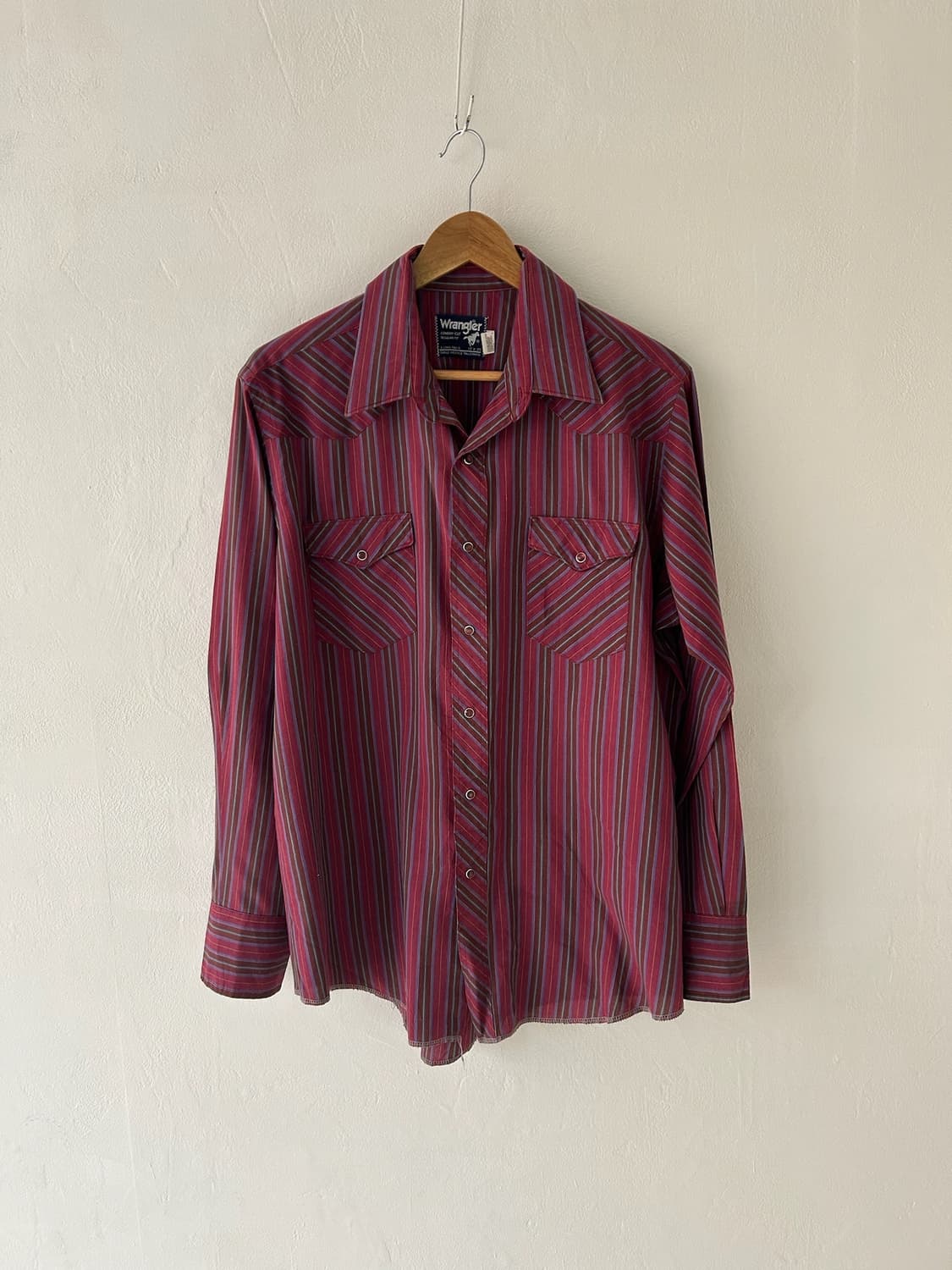 80-90's vtg Wrangler cowboy-cut  Western 상품이미지1
