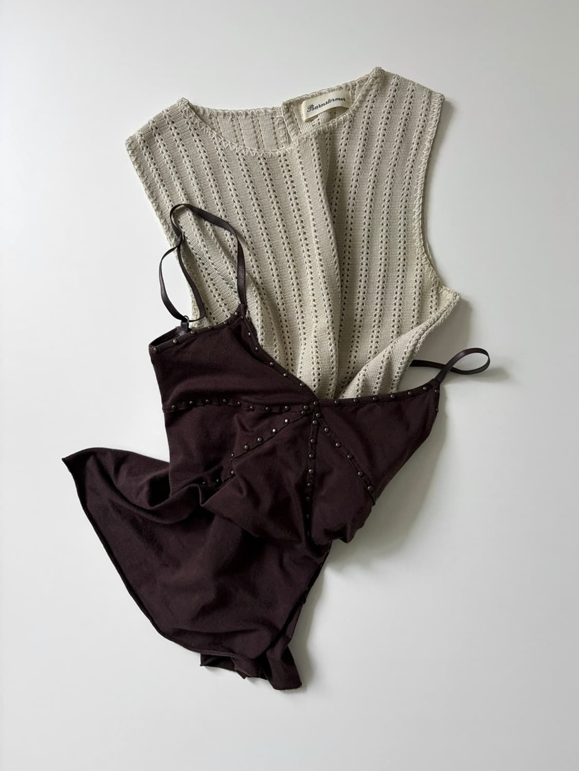 crochet sleeveless 상품이미지1
