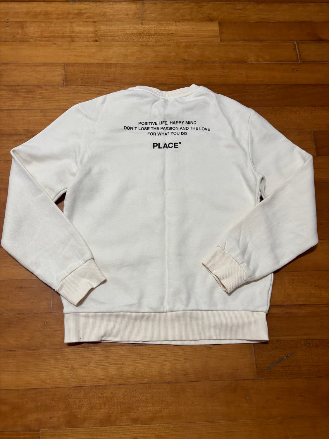 place 맨투맨 m 사이즈 상품이미지5