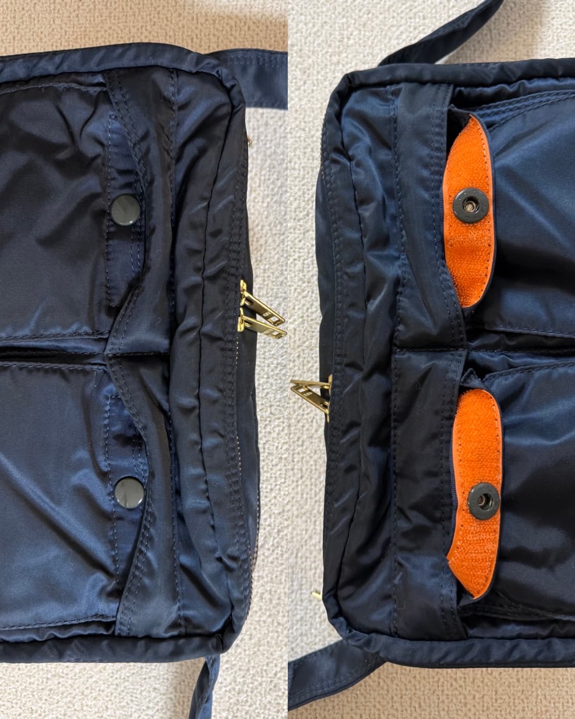 (신형) PORTER 포터 탱커 숄더백 L 네이비 상품이미지6