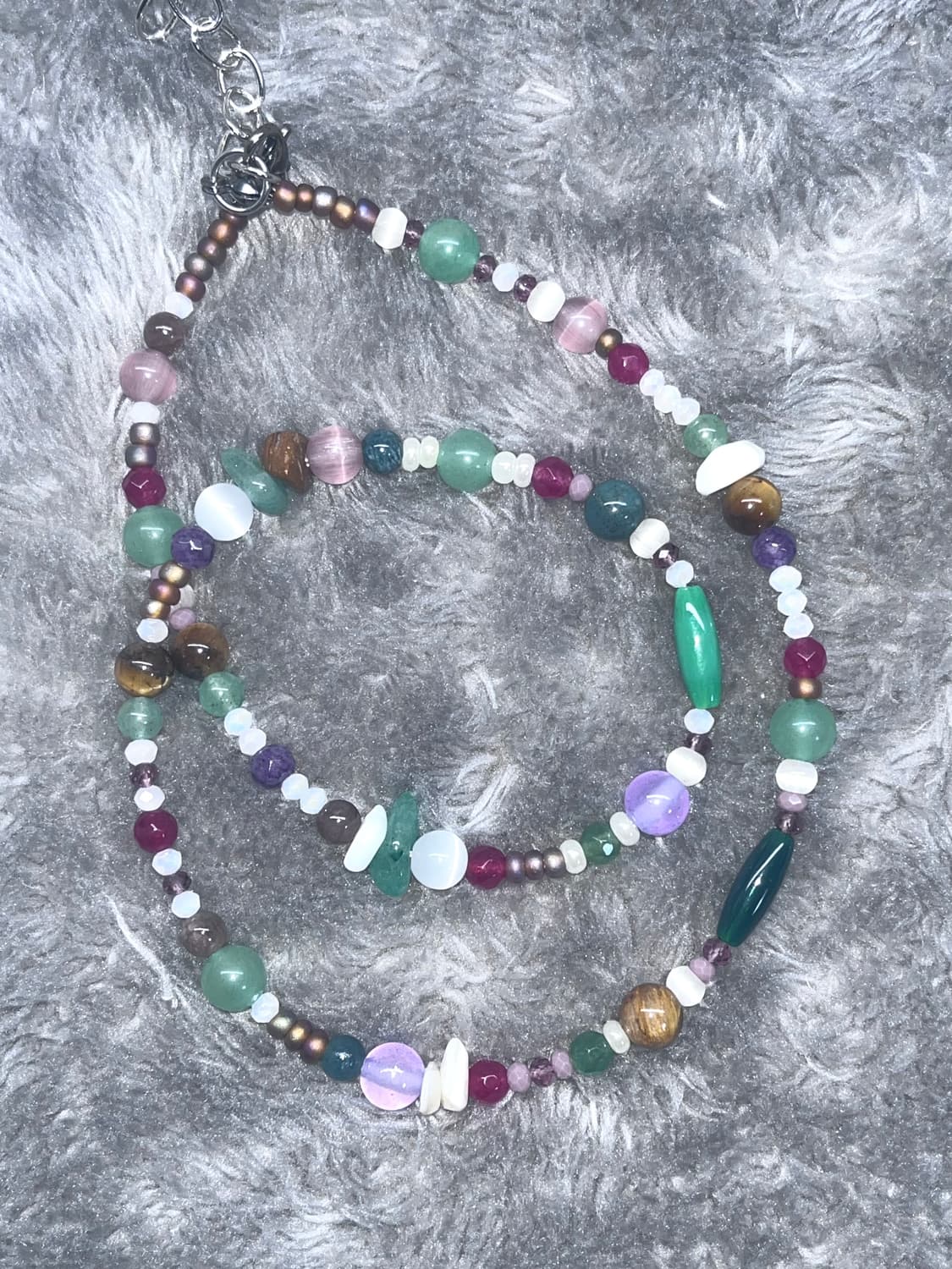 빈티지st 비즈 목걸이 001 상품이미지1