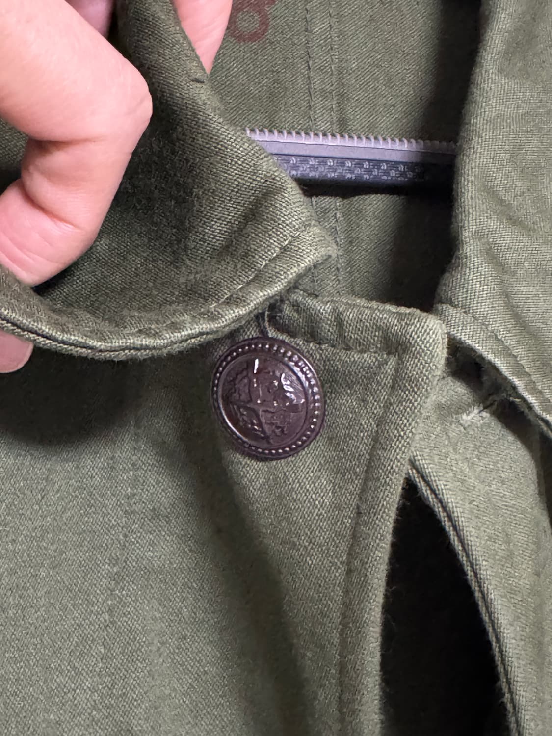 50s US Army OG-107 미군장교 코트 100-105 상품이미지4