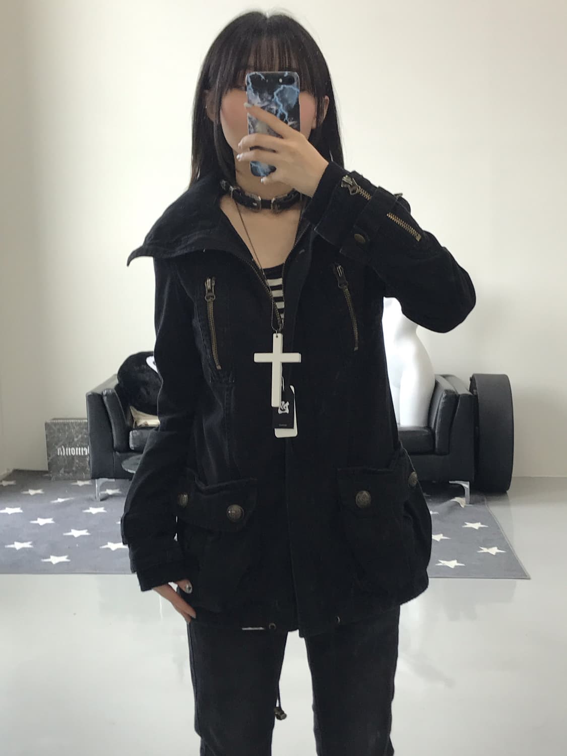 One Way Y2k Cotton Jackets 상품이미지2