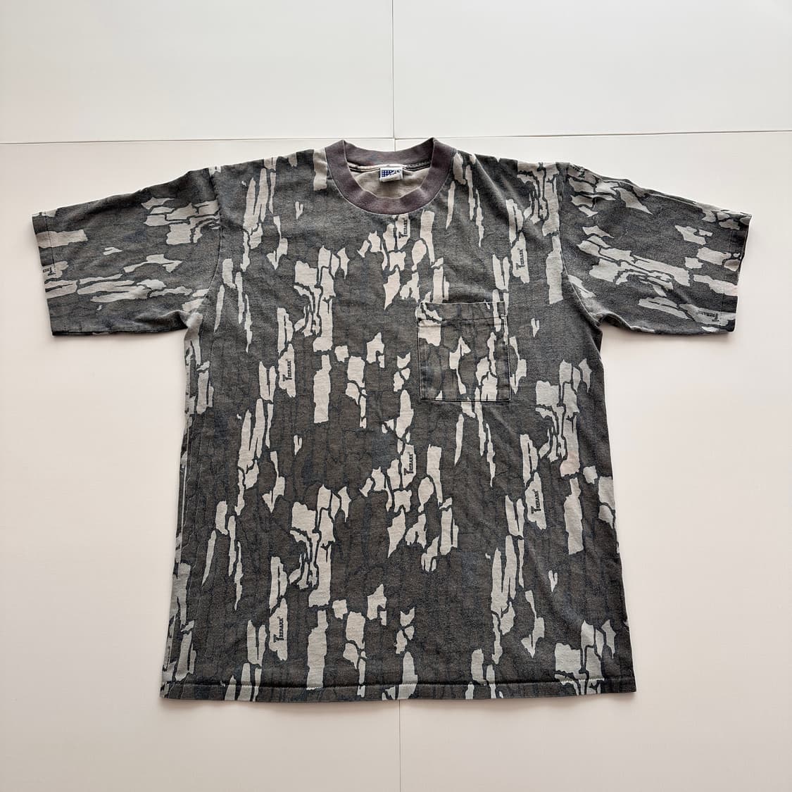 90s LiberTees 카모 티셔츠 XL 리얼트리 MADE IN USA 상품이미지10