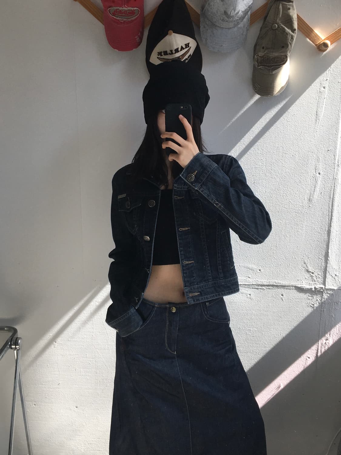 빈폴 크롭 데님자켓 상품이미지1