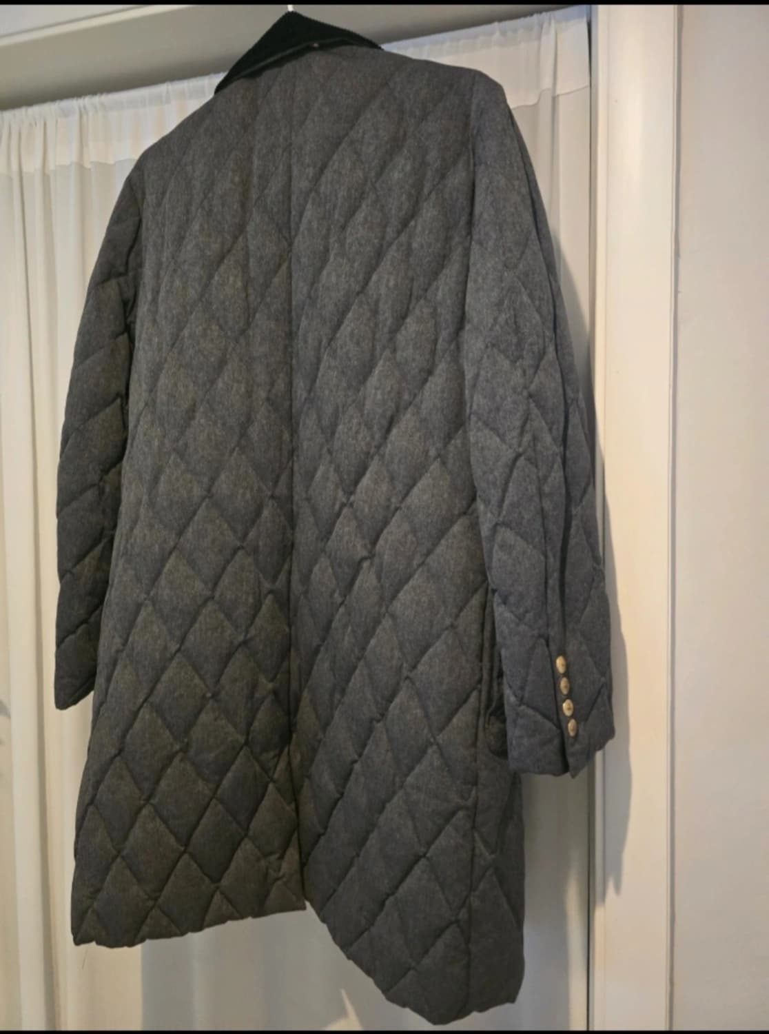 몽클레어 감마블루 퀼팅패딩 코트 상품이미지2