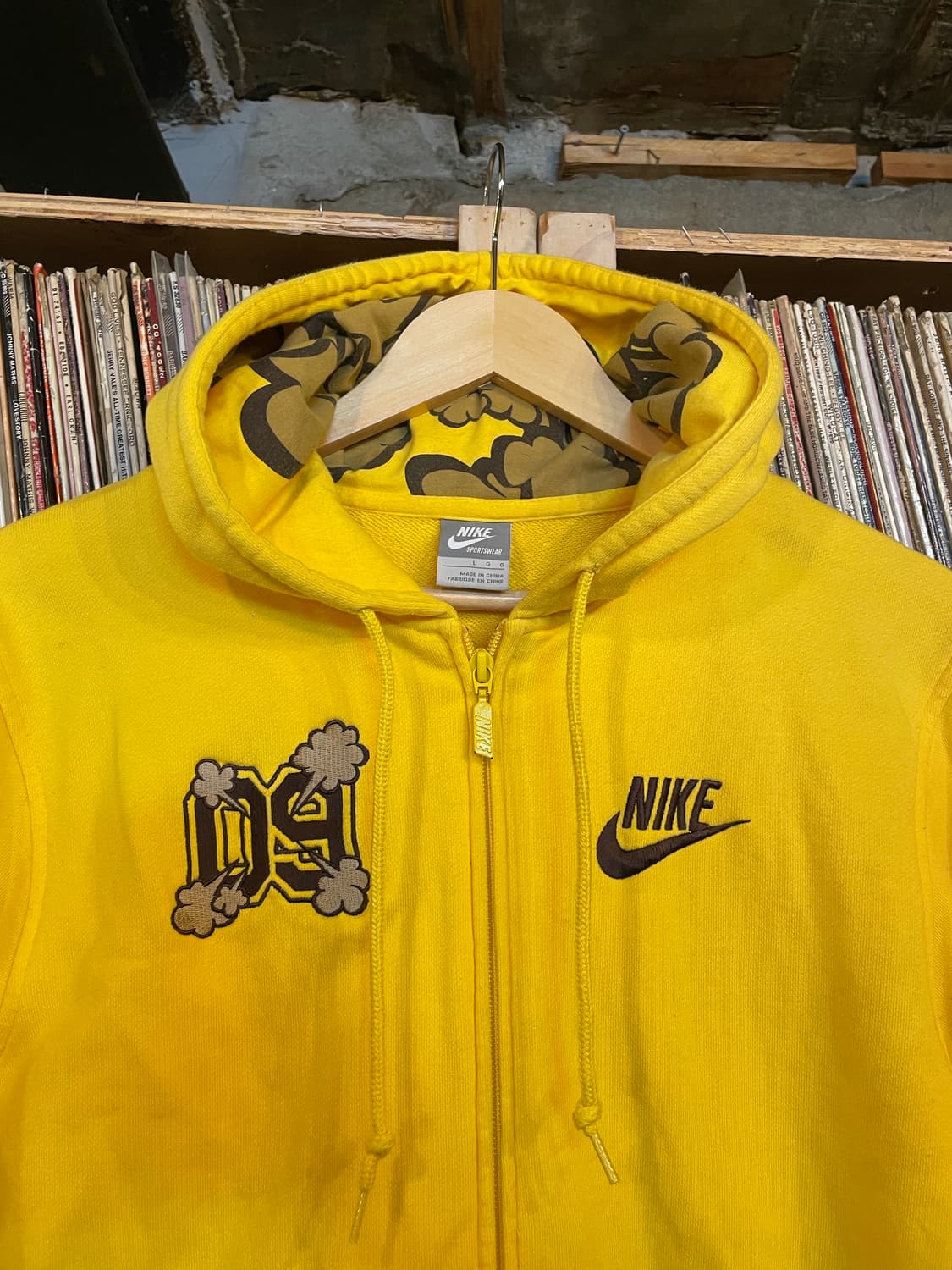 나이키 BORN TO LEAD 빈티지 후드집업 상품이미지2