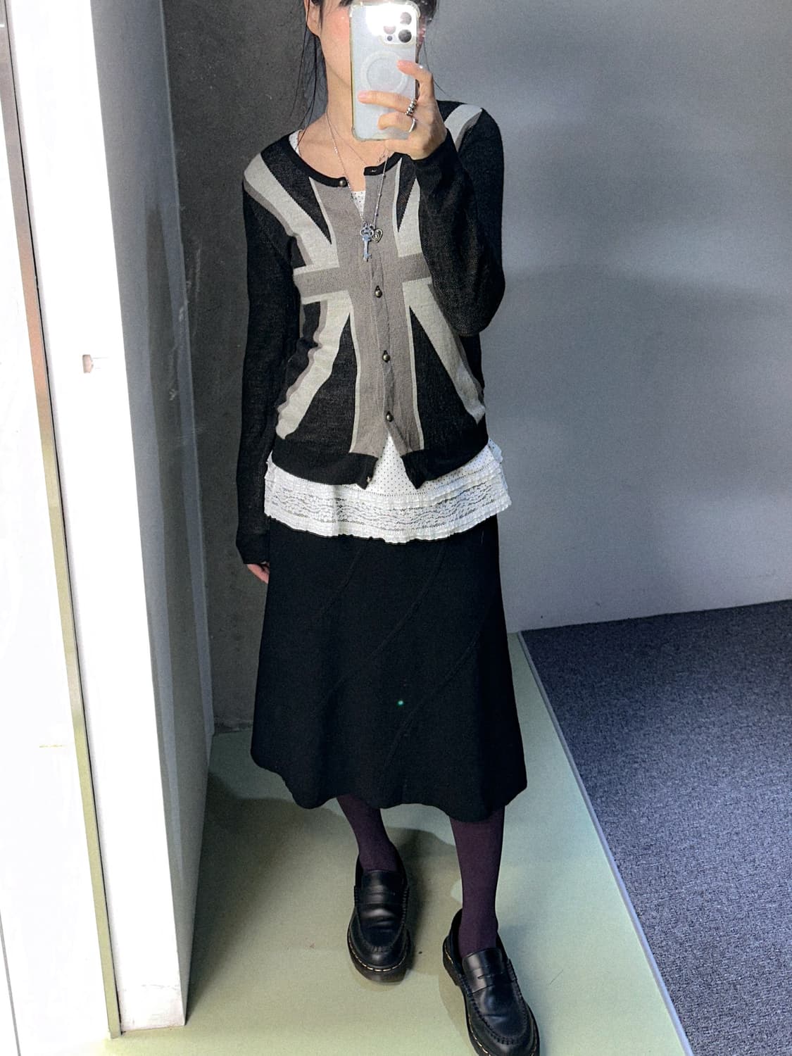 dot lace sleeveless 상품이미지3