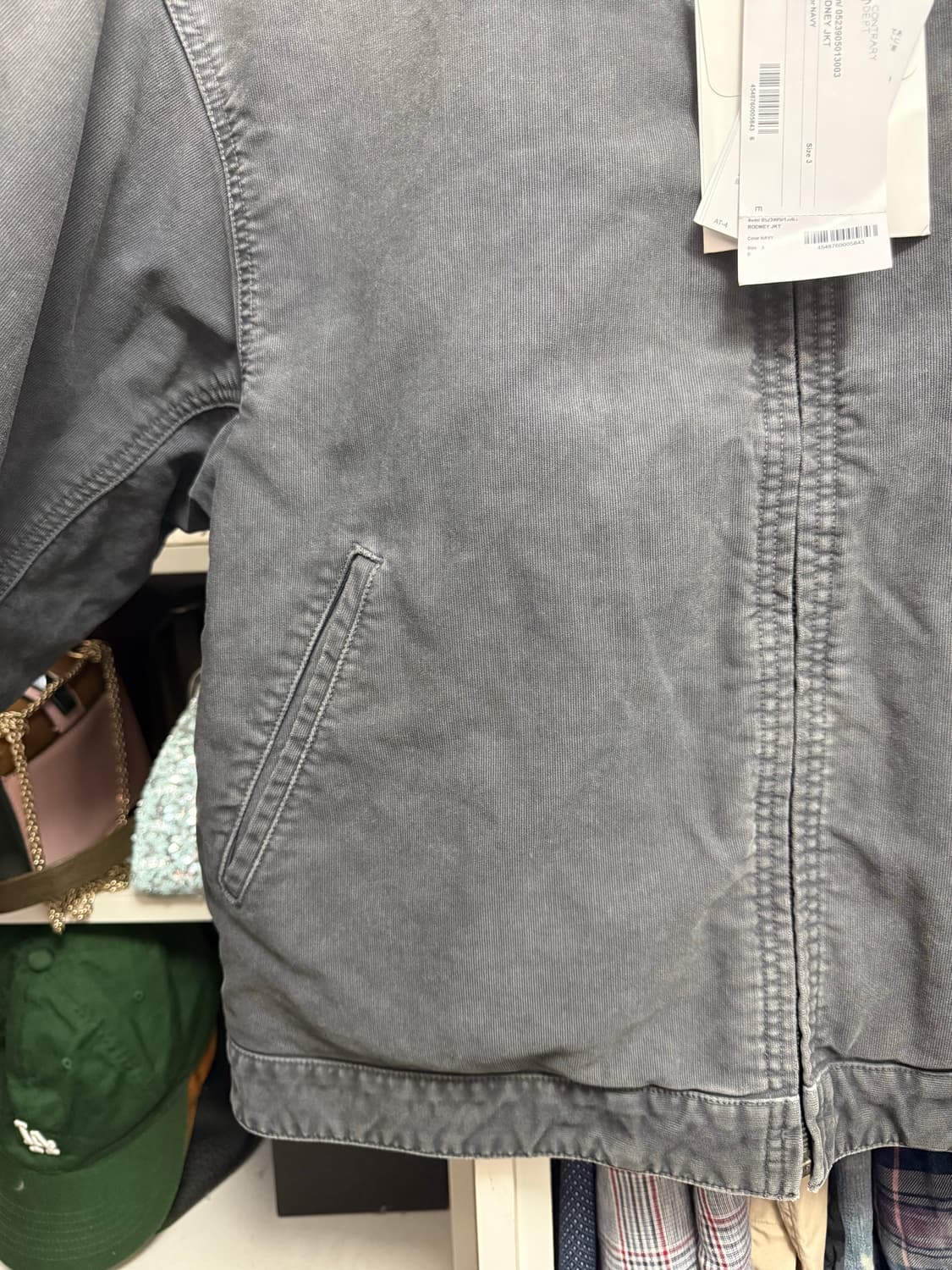 [3]비즈빔23aw ICT Rodney JKT 로드니 자켓 네이비 상품이미지4