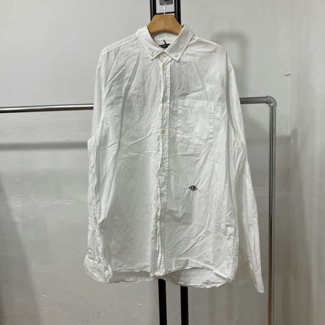 XL / OAMC 백 프린팅 화이트 셔츠 상품이미지1