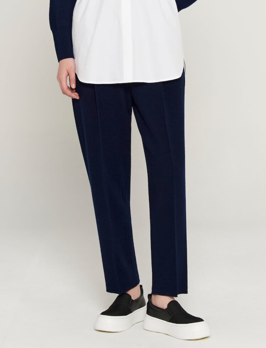 구호 캐시미어울 허리밴드 니트 팬츠 M사이즈 상품이미지2