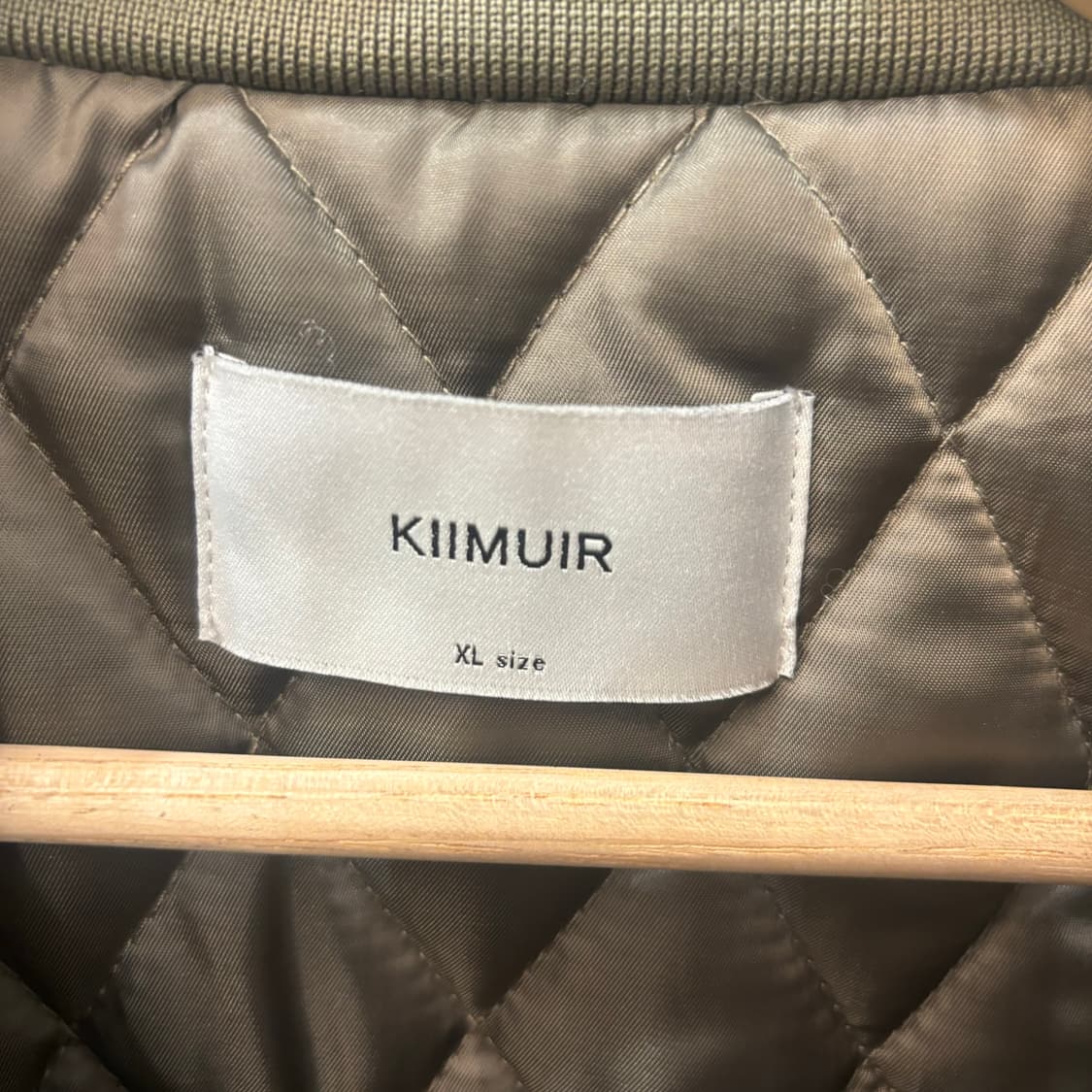 키뮤어 카키 페디드 MA-1 자켓 XL 상품이미지7